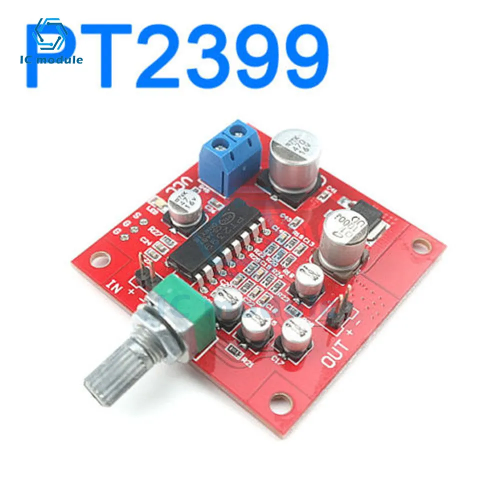 DC5-15V CD2399 PT2399 Microphone Reverb Plate Reverberation Board No Preamplifier Function Module