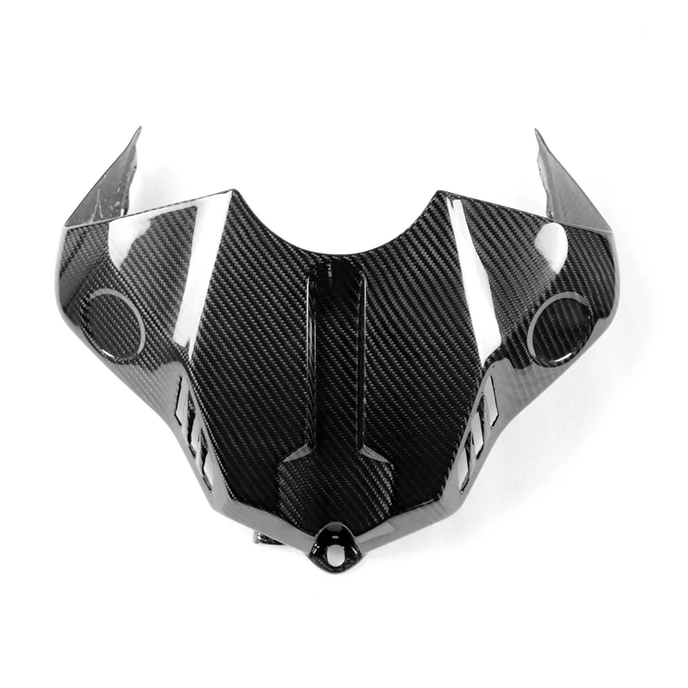 

Applicable To YAMAHAS R1 Motorcycle Modified R1M Carbon Fiber Fuel Tank Upper Cover Spoiler Air Tank Cover
