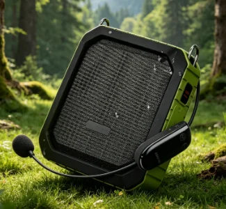 Rechargeable Portable Audio Speaker for Teacher Presentation long battery life comfortable wear