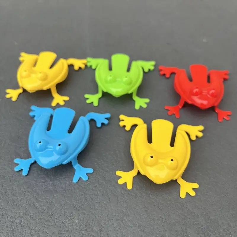 Mini Bonbons en Forme de Grenouille à Rebond pour Enfant, Jouet Classique, Souligné, pour ixde Noël, Prix, 5 Pièces