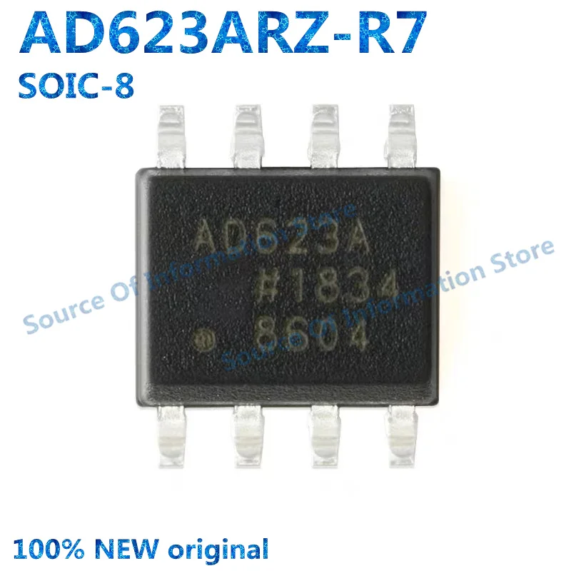 

AD623ARZ-R7 SOIC-8 Single Supply Rail-to-Rail Low Cost Instrumentation Amplifier Chip