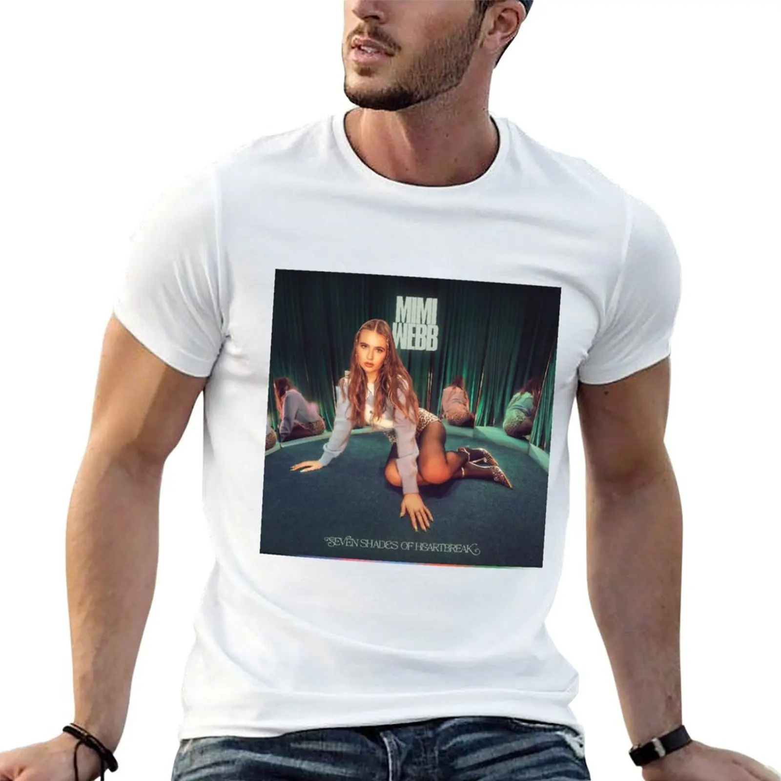 

seven shades of heartbreak - mimi Webb T-Shirt t shirt man casual funny t shirts dark humor T-Shirt