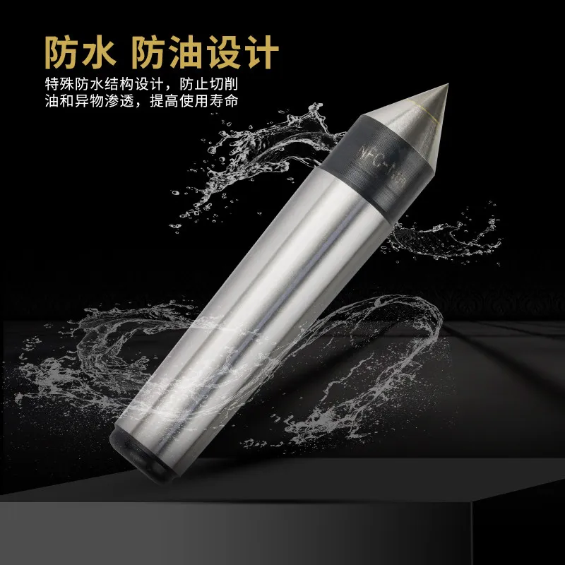 

Morse 2 3 4 5 Half Fixed Dead Center Tungsten Steel Tip Lathe Solid Center High Wear Resistant