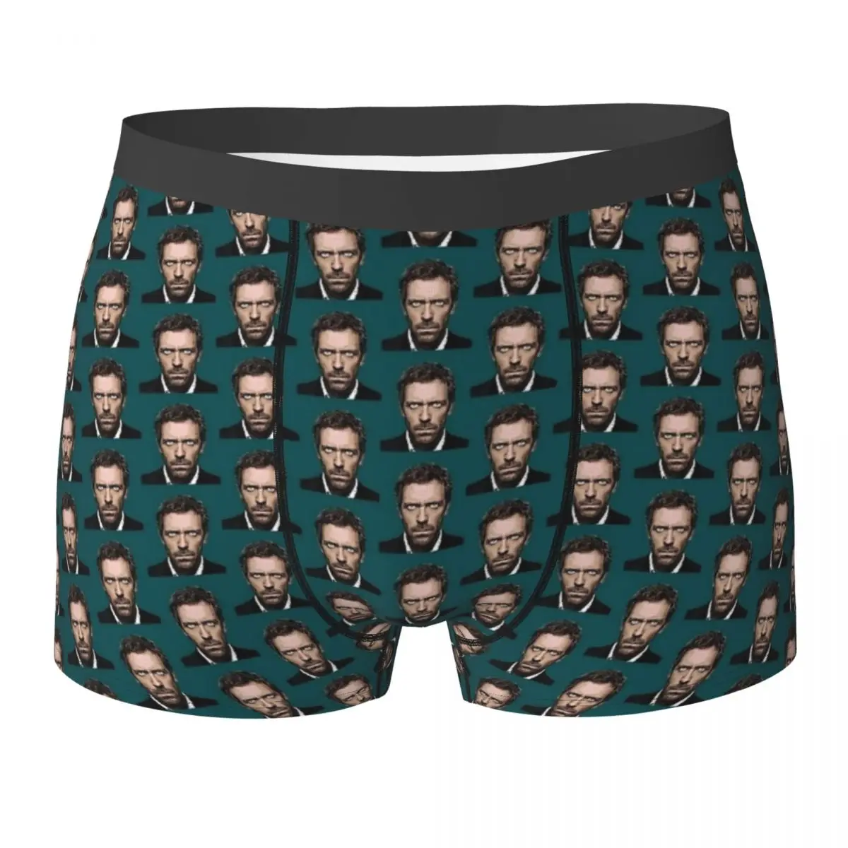 

Dr. Gregory House Underwear American Television Males Underpants Print Comfortable Trunk Hot Shorts Briefs Plus Size 2XL