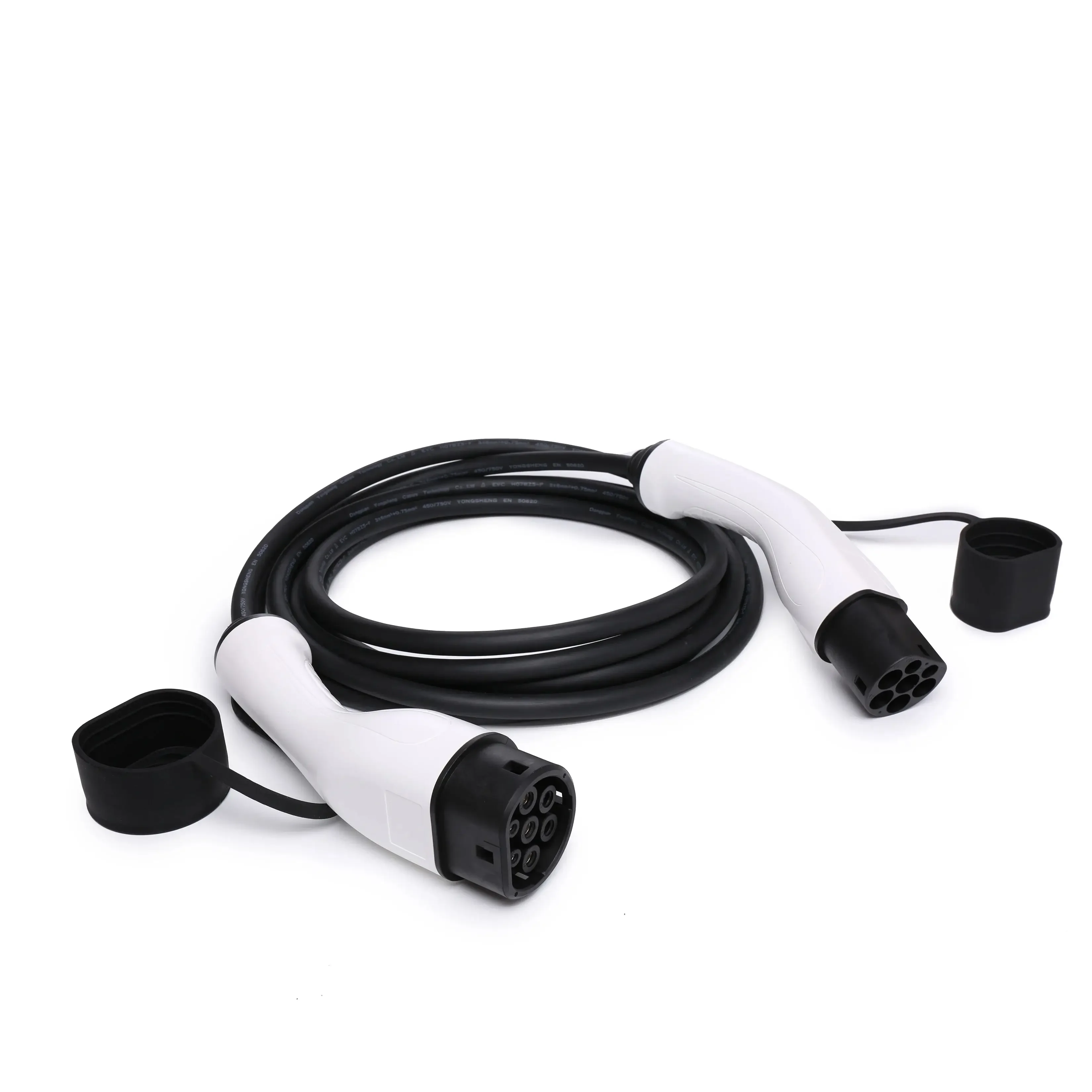 TARY  Type2 -Type2  EV Charging  Extension Cable  Single Phase 3.5kw 7kw Three Phase 11KW 22KW Customized Length  5M 7M 10M