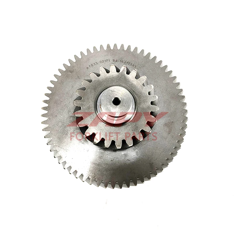 A7S33-02171 Forklift Parts Transmission Gearbox Double Gear GearBox Spiral Bevel Gear Kit for HELI CPD25-GB2LI