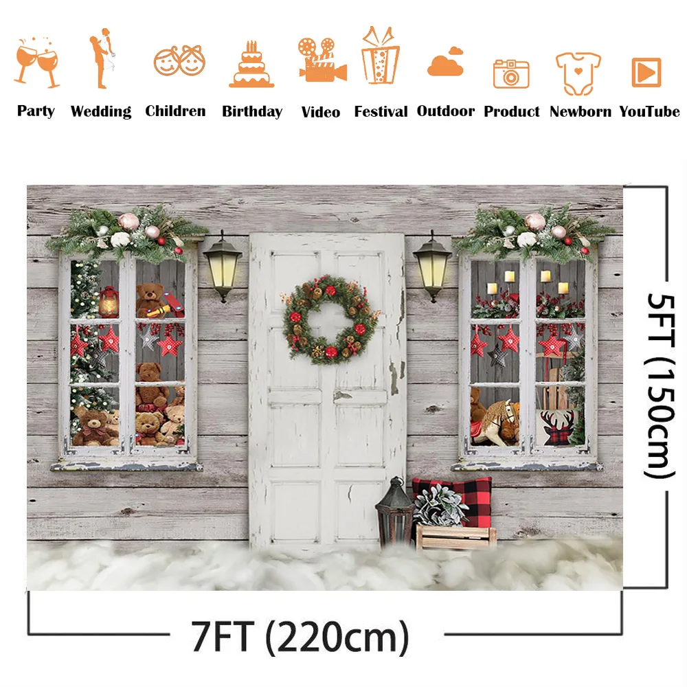 子供のポートレート写真アクセサリー,クリスマスの背景,雪,松の木,誕生日の背景