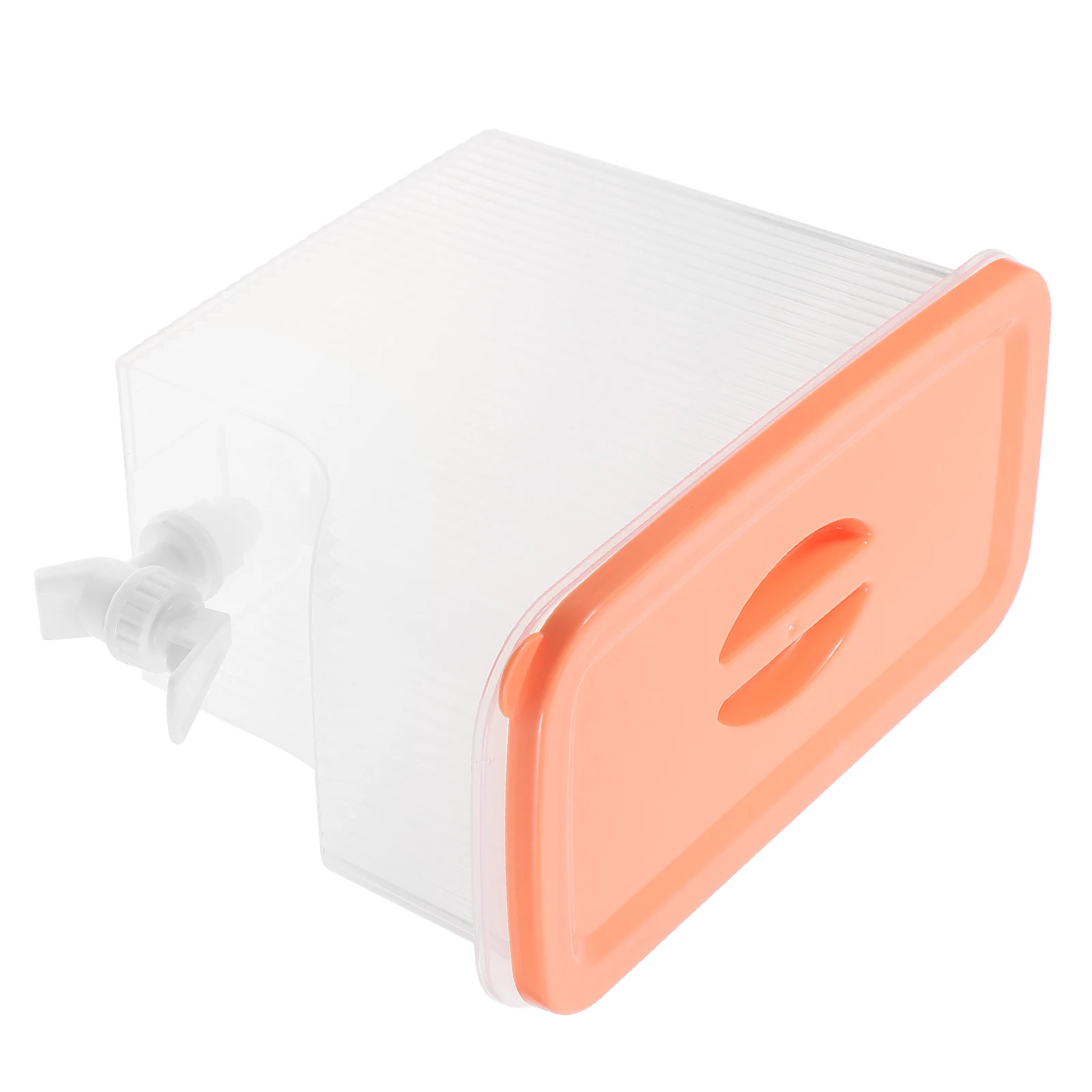 

Plastic Beverage With Spigot Large Capacity Fridge Friendly Cold Drink Container Ice Tea Lemonade Juice Bar