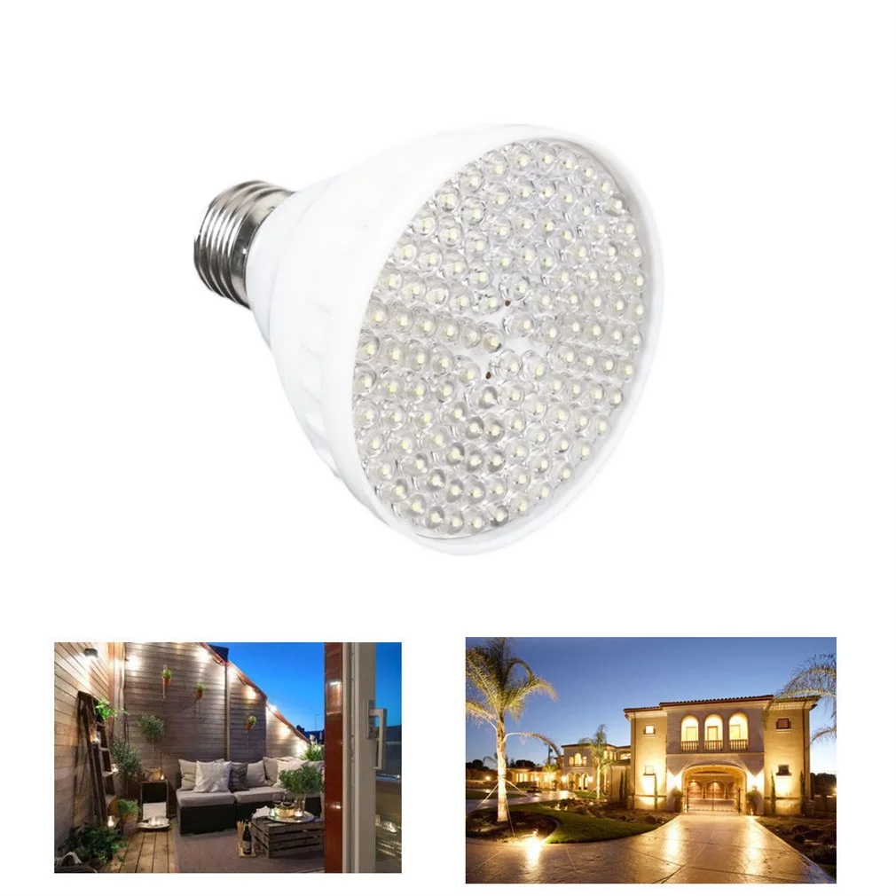 E27 5W AC 220V-240V 120LED LED lampada faretto globo lampadina bianco freddo