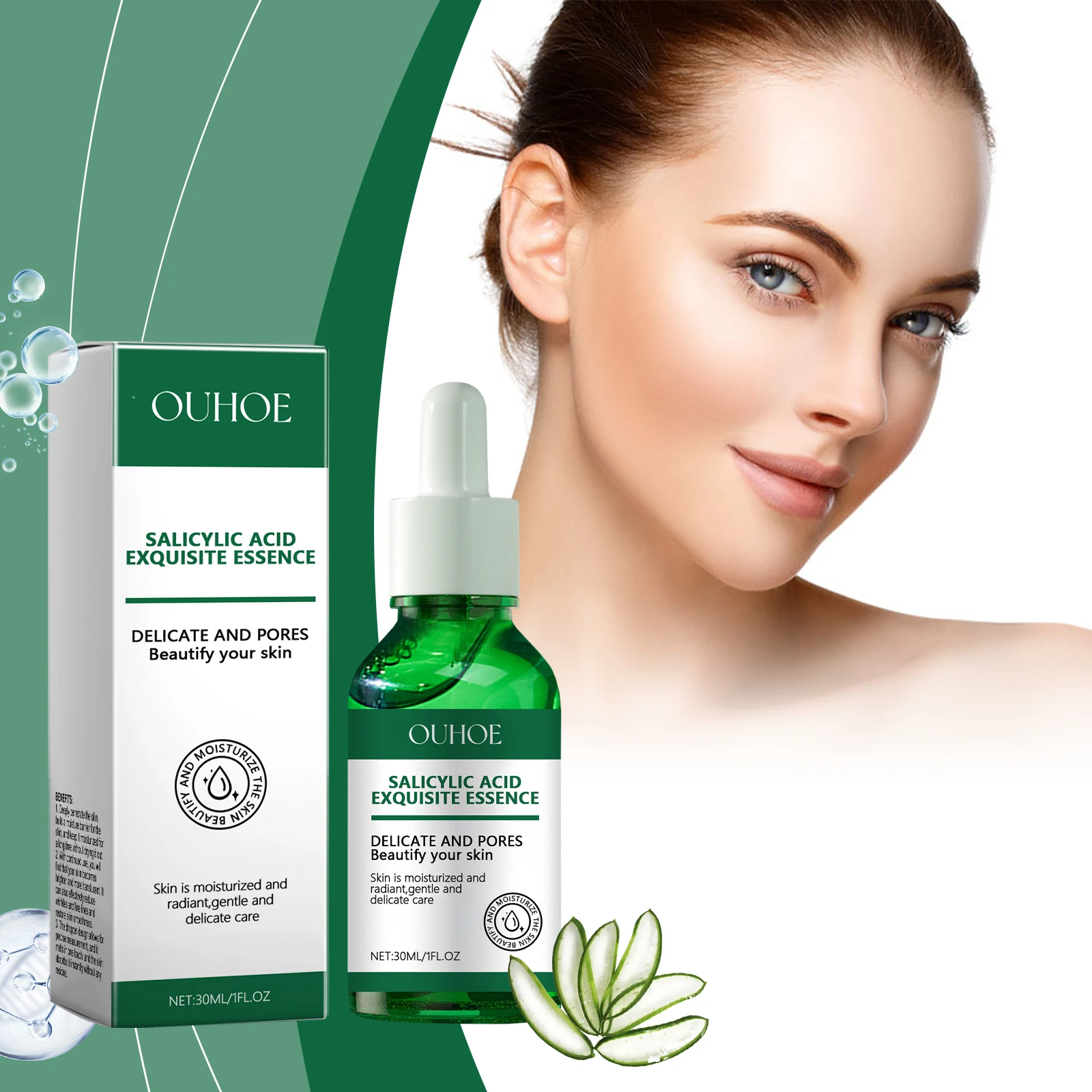 OUHOE Salicylic Acid Firming P - Salicylic Acid Blackhead Remover recension och pris