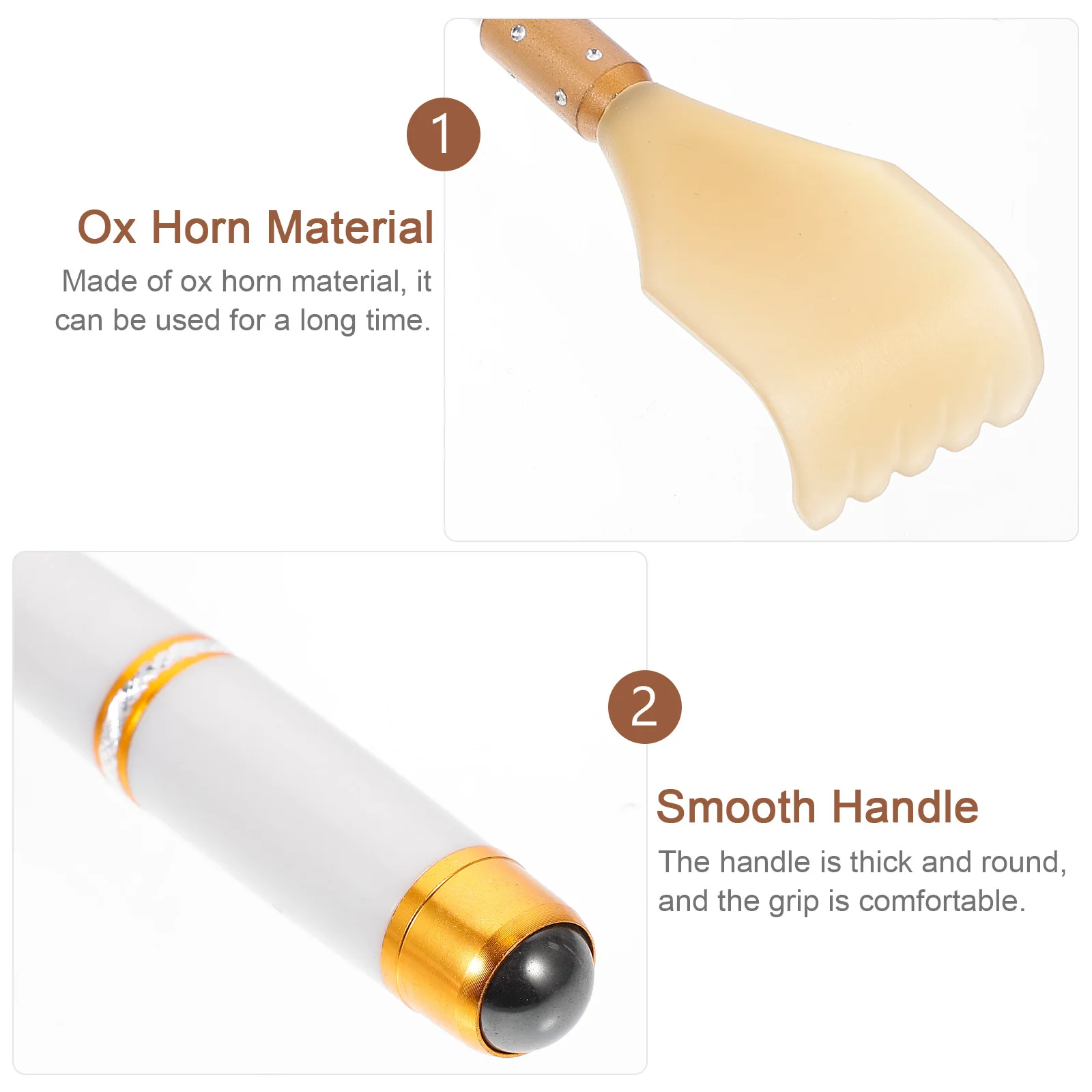 

Back Scratcher Telescoping Extendable Rod Durable Non-Rust Handle Body Scratch Tool Portable Itch Relief Home Office