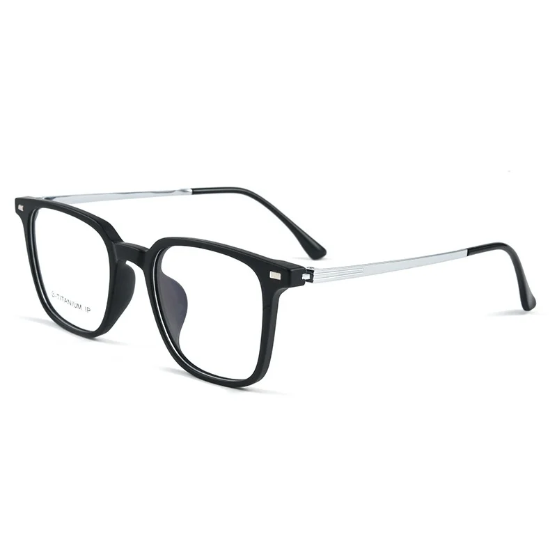 EagleBailin 処方ブルーライトメガネ色が変わるサングラス男性用ユニセックス近視フレームビジネスレジャー眼鏡 TR