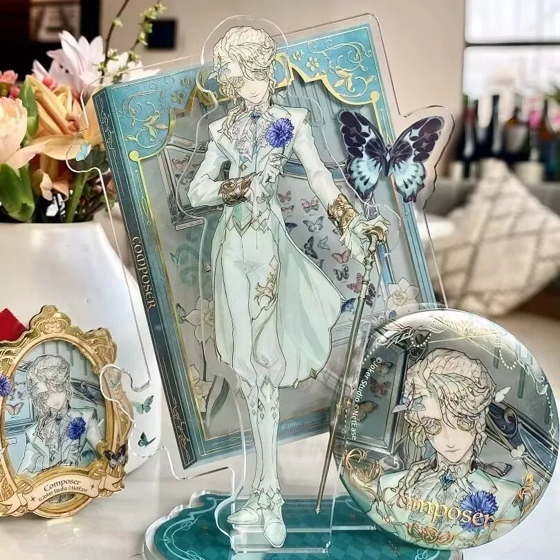 

Образец «Identity V» Галерея серии Акриловый стильный значок бара «Композитор» периферийные украшения