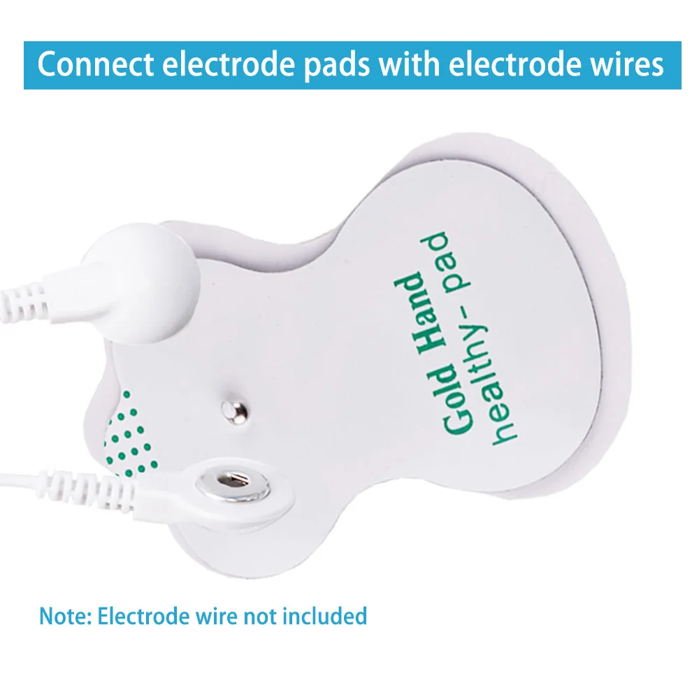 10/20/30/50/100 Stück Elektrodenpads TENS EMS Muskelstimulation Akupunktur-Massagegerät Leitfähiges Gel für Digitale Massagemaschine – Detail 1