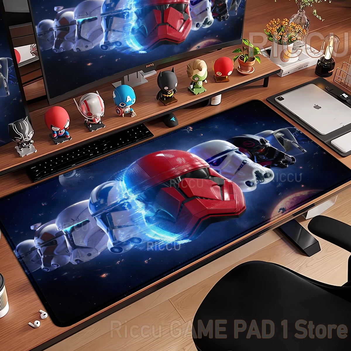 

Gamer Desk interior 40x90cm Mouse Pad PC accessories Printed Gaming Accessories Mouse pads S-Star Wars Rubber Extended Desk Mat