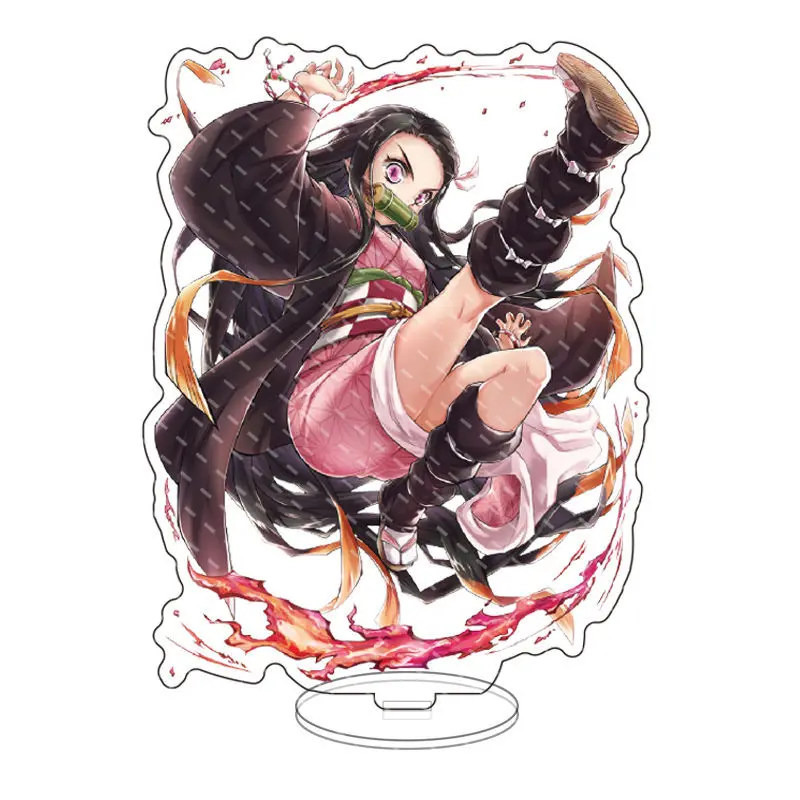 Demon Slayer Anime Acrylic Stand Tanjiro Nezuko Zenitsu In Stock Manufacturer Decoration Figure Collectible Merchandise Gift - view 5