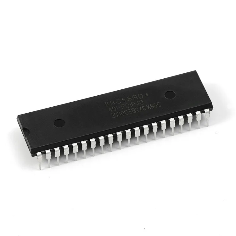 STC89C58RD + 40I-PDIP40 STC89C58RD + PDIP40 DIP40 Único chip de microcomputador