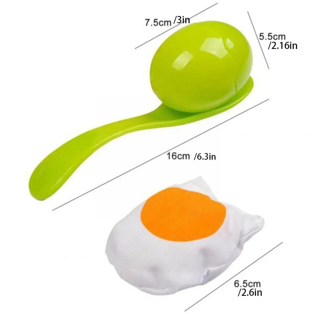 子供のためのポータブル屋外スポーツバランスリレー,卵とスプーン,幼稚園の教育ギフト