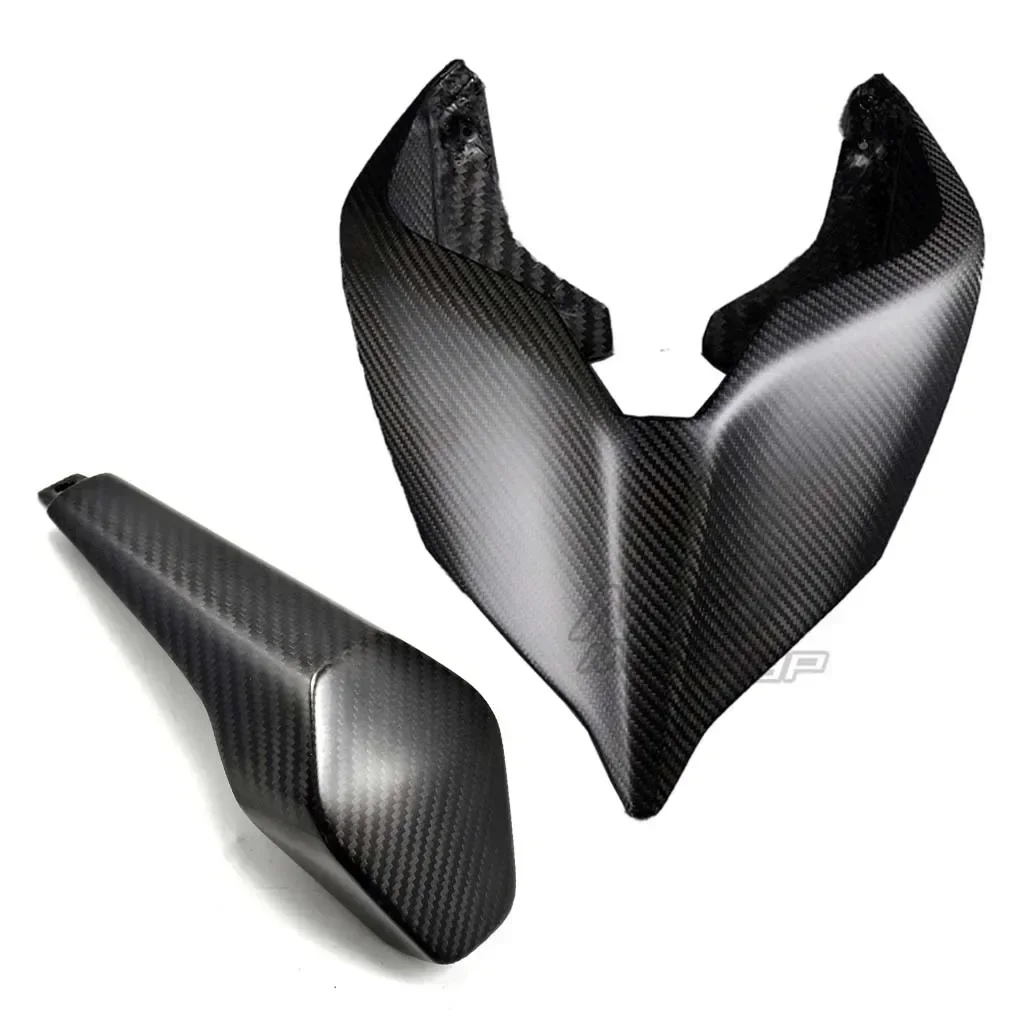 Motorcycle Carbon Fiber Rear Hump Cowl Tail Seat Cover Fairing Kit For DUCATI Panigale V4 V4S V4R V2 Streetfighter 2018-2024