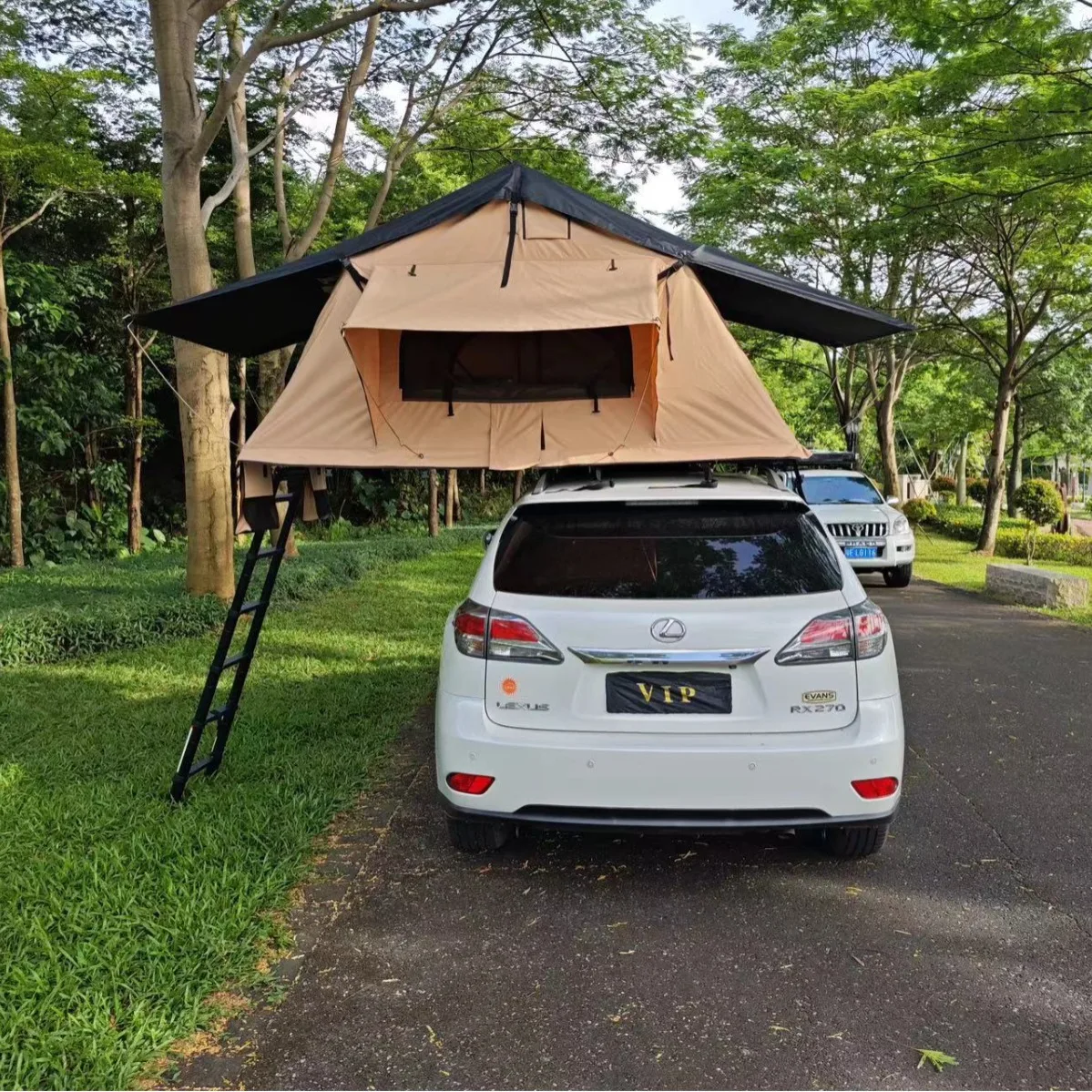 

Convenient, practical, outdoor, camping, roof, tent