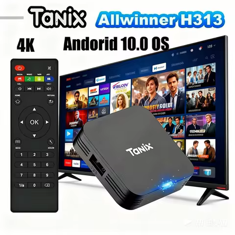 Tanix TX1 Smart TV Box Android 10 2.4G WIFI 4K HDR USB2.0 8GB 16GB Allwinner H313 Quad Core Media Player Global Set Top Box IPTV
