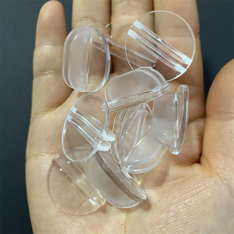 50Pieces/Set 24*10mm Big Size Transparent Plastic Stand For 2mm Paper Cards Board Games Components Card Display Holder