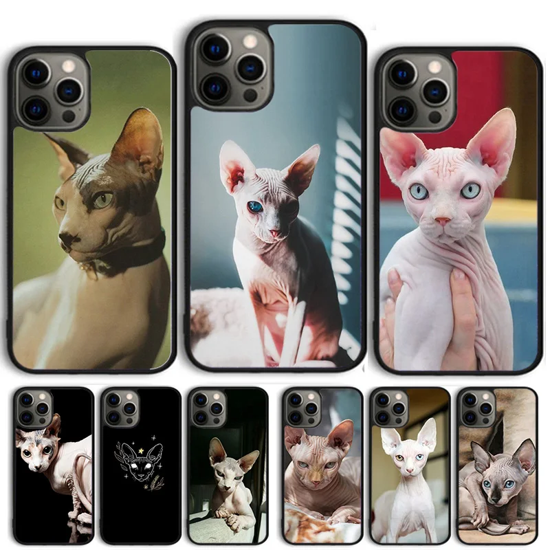 

Чехол для телефона Sphinx Cat для iPhone 17 Air 16 16e 15 Plus для Apple 13 11 12 14 Pro Max Cover coque fundas Shell
