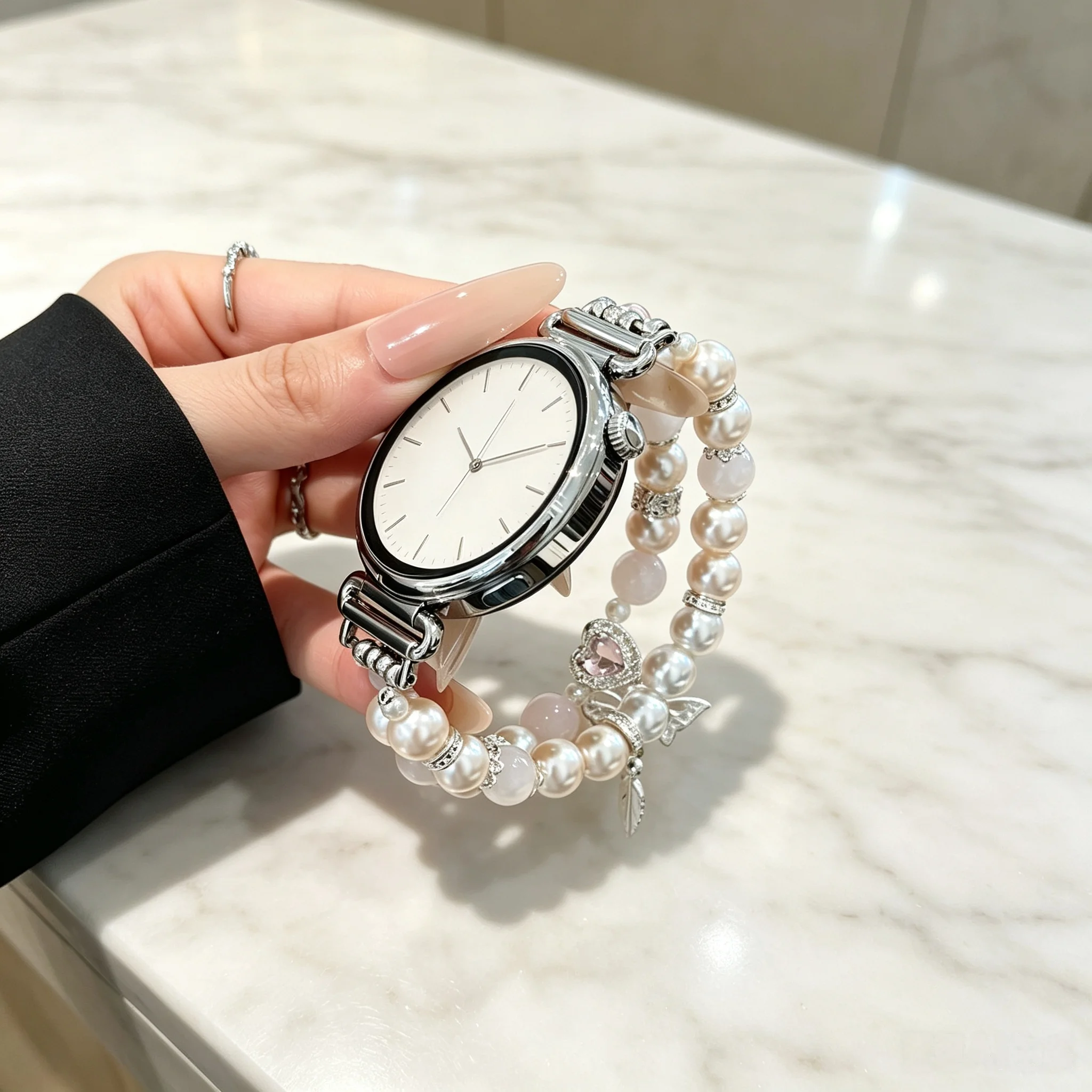 Gt2 Belt - Hoogwaardige, exclusieve metalen horlogeband, geschikt voor