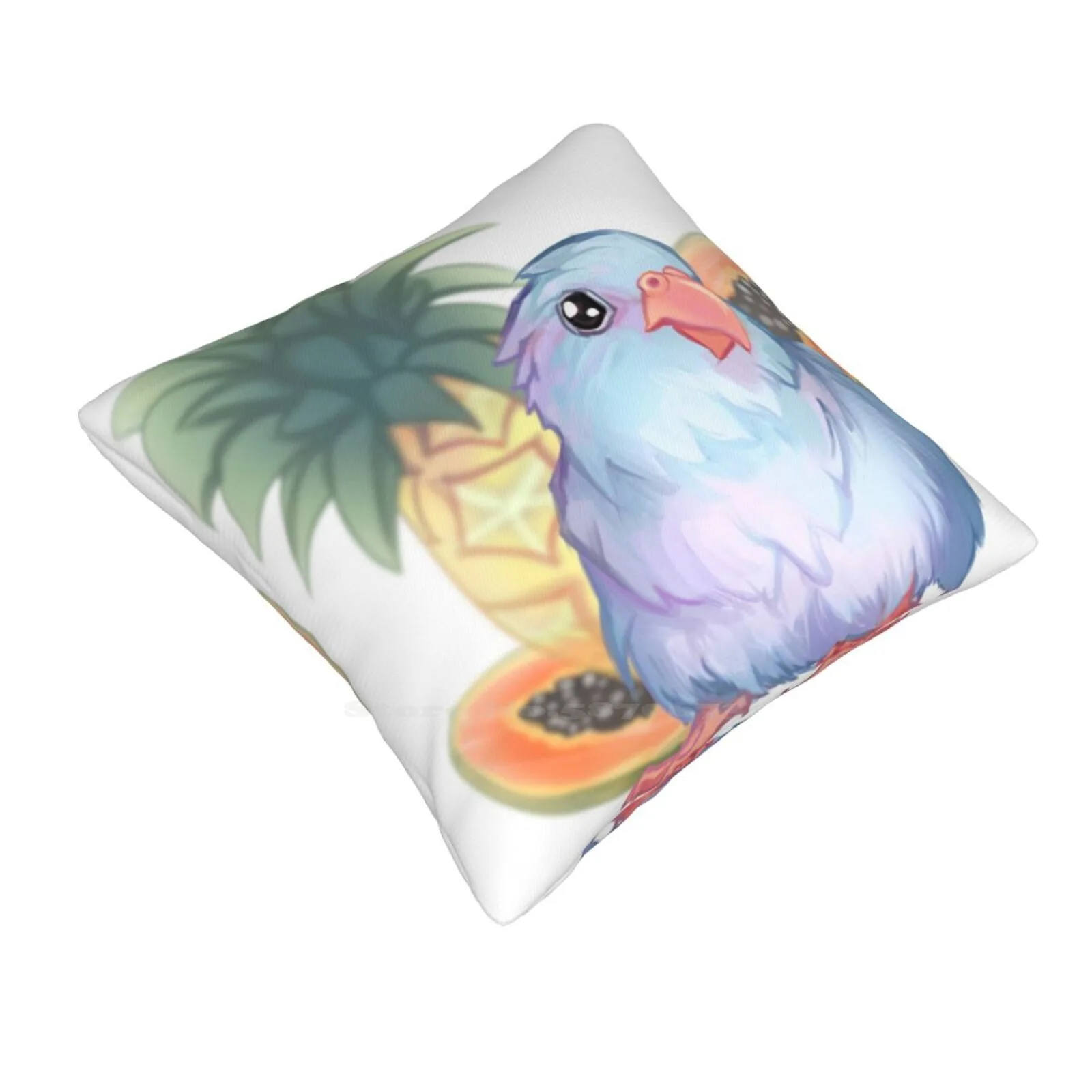 Parrotlet Blue Birb Pillows Case Bedroom Home Decoration Parrotlet Blue Birb Cute Birb Birb Art Chonky Borb Cute Fruits Cute