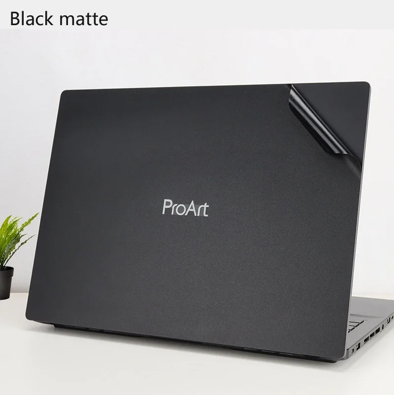 Waterproof Scratch-proof Black Matte/Carbon fiber Skin Sticker Cover For ASUS ProArt Studiobook Pro 16 OLED 16