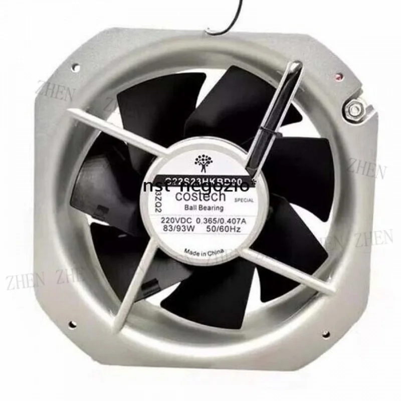 Y  1 Pc. New For COSTECH C22S23/12HKBD00 230V/115V All-metal Cooling Fan 22580