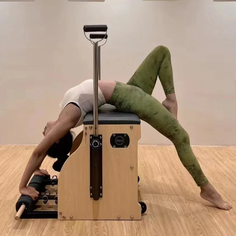 

Pilates Factory Large Equipment E30 Stable Chair Yoga Exercise Fitness Training Equipment