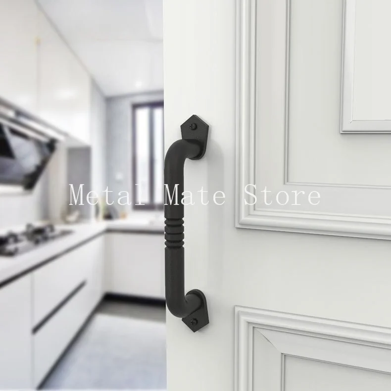 american-style-barn-door-iron-handle-arrow-shaped-handle-carbon-steel-handle-cast-iron
