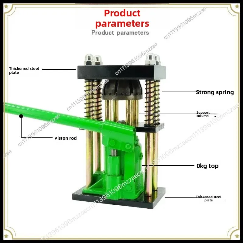 Drug Pipe Joint Pipe Press Steel Copper Sleeve Agricultural High Pressure Hose Buckle Pressing Machine Hand Pressure Pipe Press