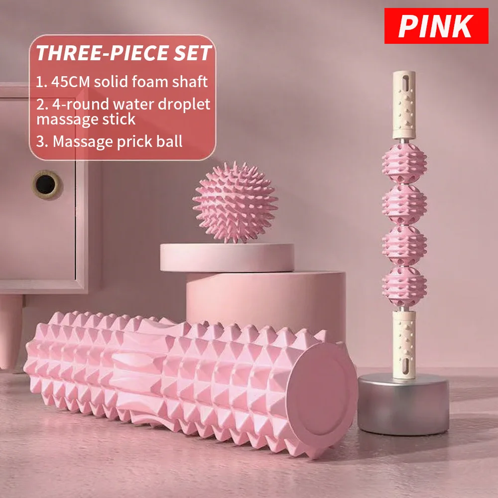 [Dreiteiliges Massage-Set] Massage-Stechball, Massage-Roller, Schaumstoff-Massage-Rollerstab – ein unverzichtbares Massageutensil für den Haushalt – Detail 8