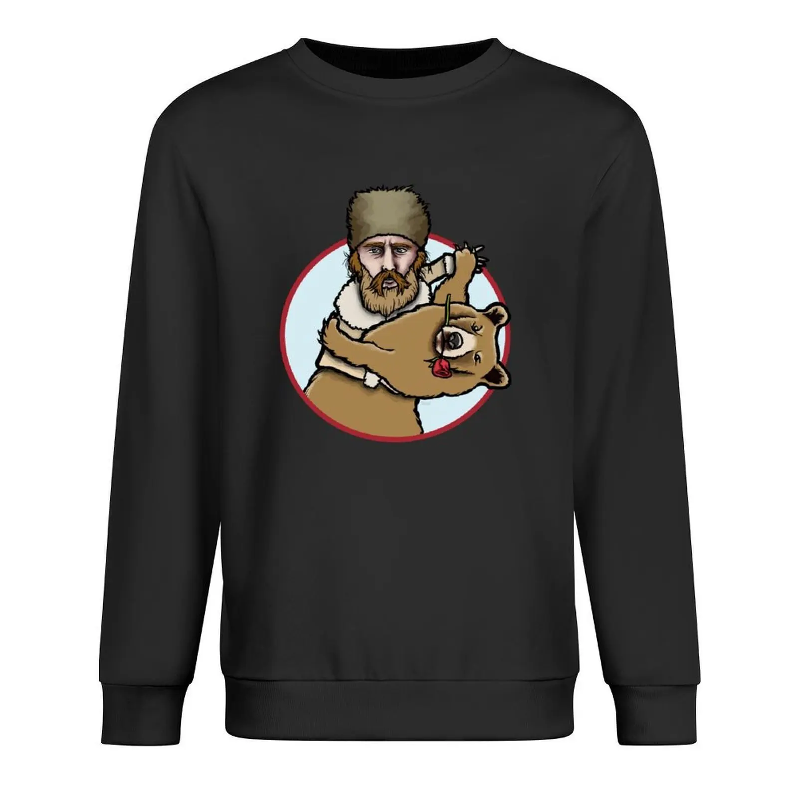 

The Dollop: Hugh Glass Pullover autumn jacket men tracksuits autumn tracksuit anime sweatshirt