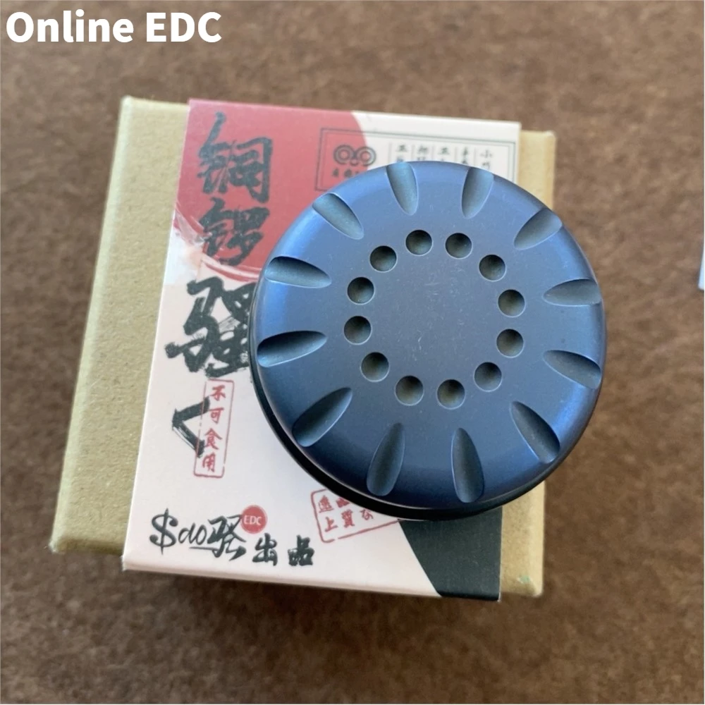 المملوكة مسبقًا YOUBING EDC & SAO EDC Dorayaki Titanium اللمس عملة ألعاب متململة للبالغين السقاطة تململ سبينر #1