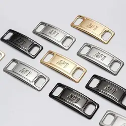 1Pair AF1 Diamond Shoe Charms Fashion Laces Buckle Quality Metal Shoelaces Decorations Chapa Air Force 1 Shoes Accessories
