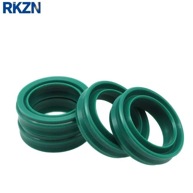 2pcs EU type Cylinder Piston Sealing Ring Dual Purpose Air Dust Piston Rod DNC Cylinder Polyurethane Oil Seal