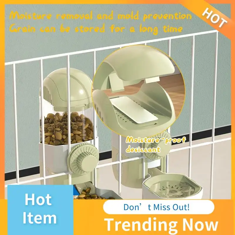 

AB08-Hanging Automatic Food Drinker And Feeder, Suitable For Chinchillas, Guinea Pigs, Hedgehogs Small