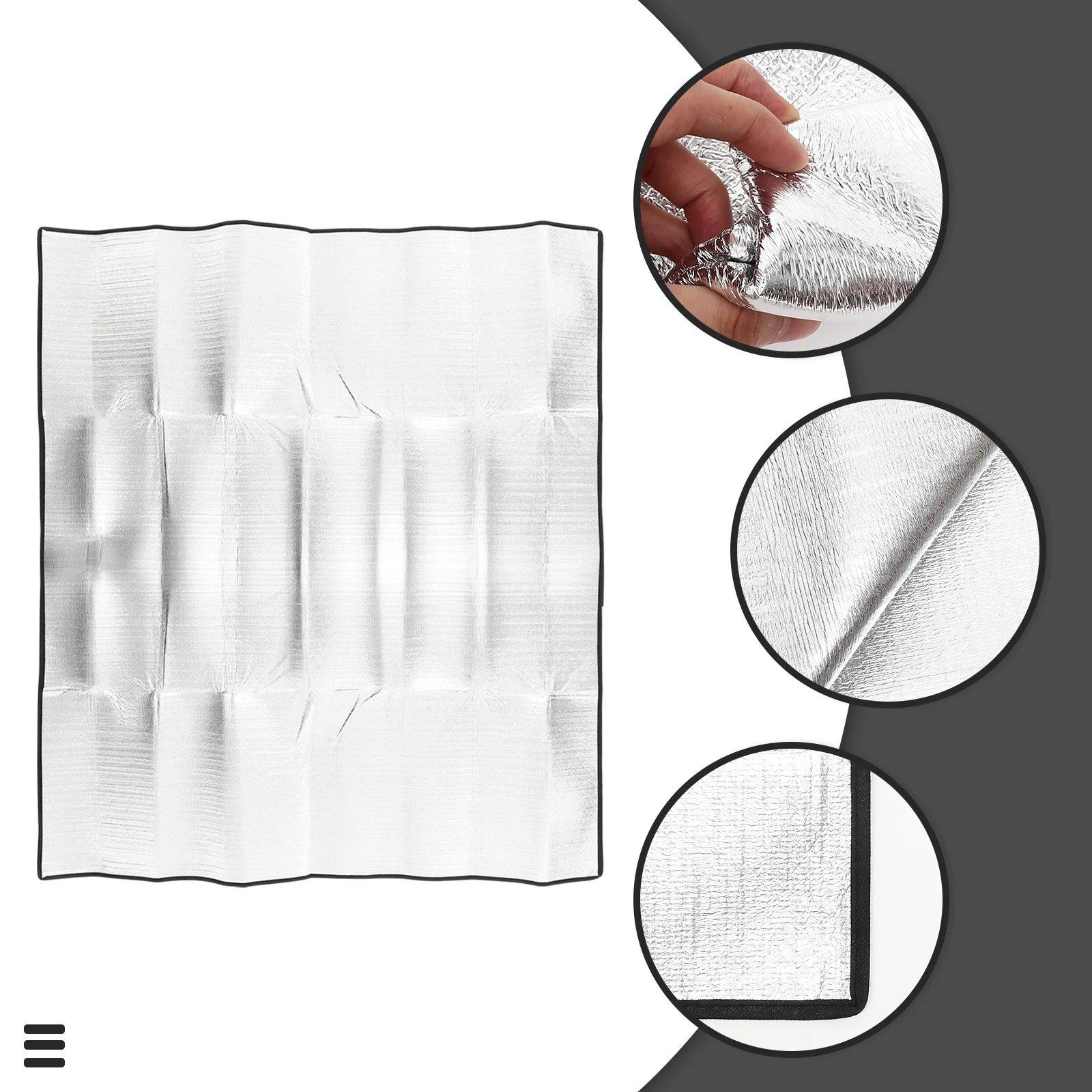 

Large Waterproof Aluminum Film Picnic Blanket Portable Outdoor Camping Hiking Beach Festival Mat Beach Blanket