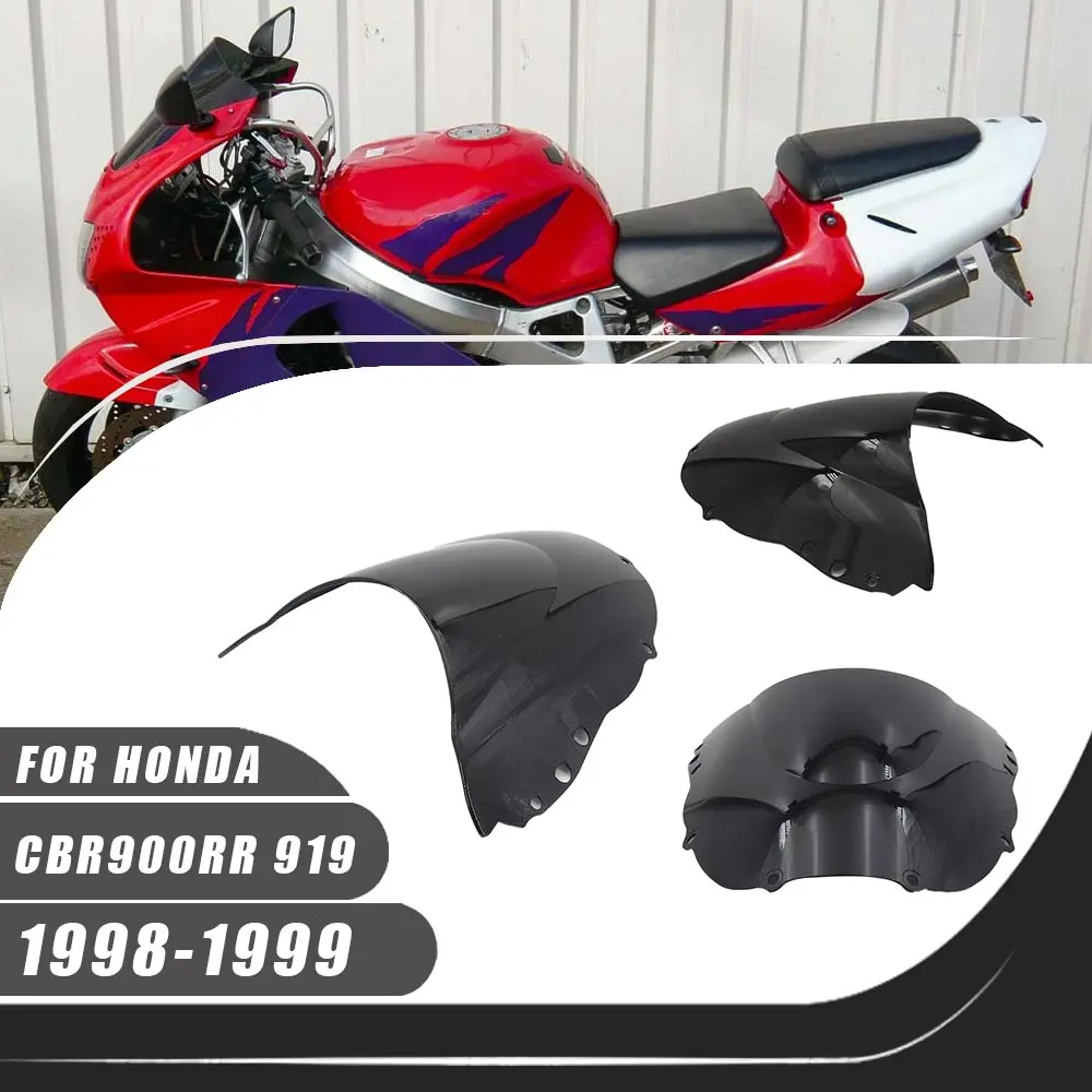 

For Honda CBR900 919 1998-1999 CBR900RR Motorcycle Windshield Windscreen Wind Deflectors