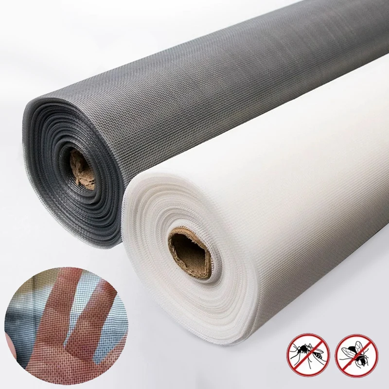 Multiple Sizes Window Screen Mesh, Pet-Proof and Mosquito/Insect Resistant, Suitable for Balconies, Gardens, and More, Car Mesh