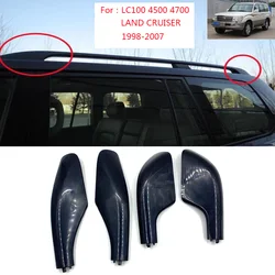 For TOYOTA LAND CRUISER 100 UZJ100  LC100 LX470 1998-2007 Car Roof Rack Cover Top Luggage Bar Rail End Protection Lid 6349360040