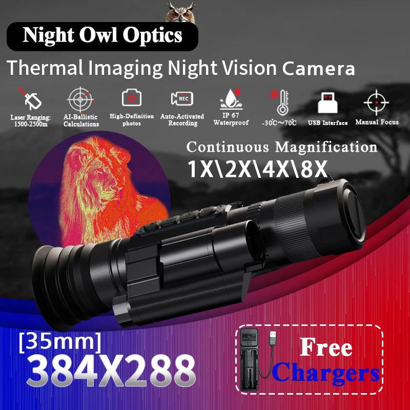 

OEM Manufacturer Thermal Imaging Night Vision Camera Thermal Technology Digital Googles Night Vision Scopes for Hunting