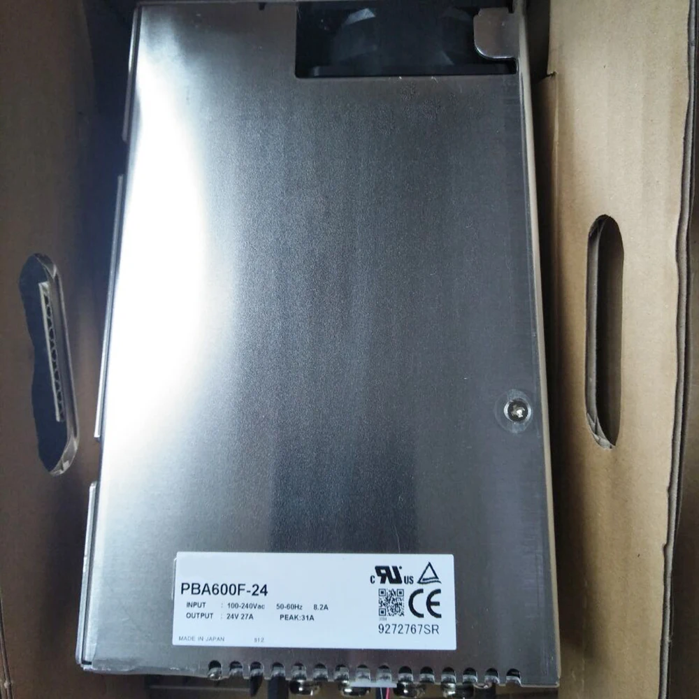

PBA600F-24 AC-DC импульсный источник питания на входе 100-240 В переменного тока, 50-60 Гц, а, выход 24 В, 27 А