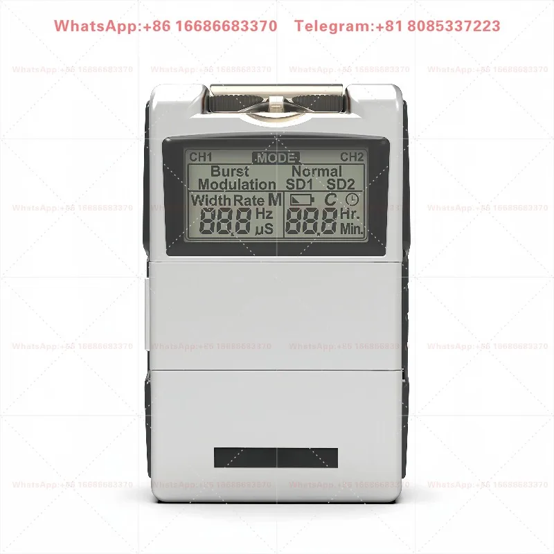 Muscle Massager Dual Channel Electrotherapy Machine Portable Back Neck Joint Chronic Pain Relief Therapy Device Parts