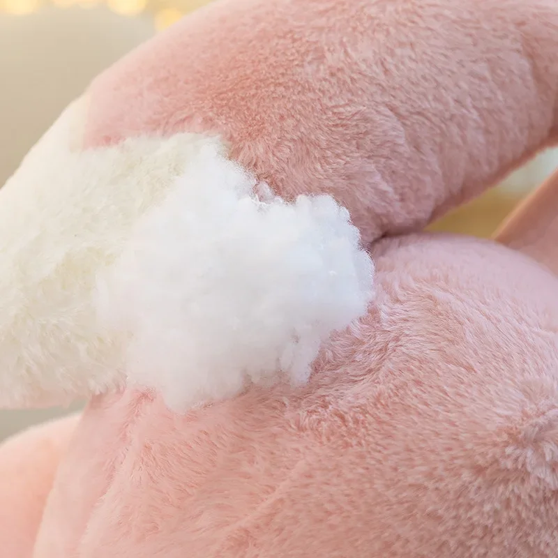 かわいいミルクフォックスぬいぐるみ 大きな抱き枕 キュートなぬいぐるみキツネ人形 子供の誕生日プレゼント クリスマスプレゼント