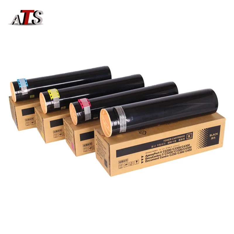 4PCS DC450 DC7328 Toner Cartridge For Xerox Document Centre C250 360 450 DocuCentre II C2200 3300 4300 ApeosPort II C2200 3300