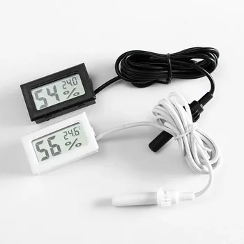 Embedded Electronic Temperature and Humidity Meter with Probe Hygrometer Digital Tape Probe Strip Line